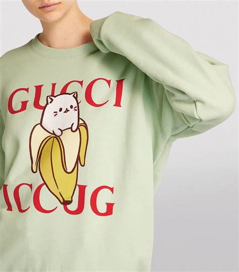 gucci bananya sweatshirt